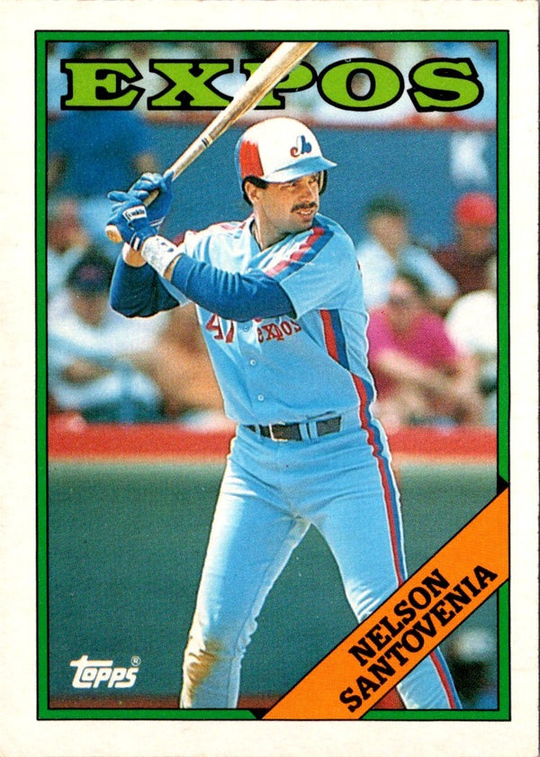 1988 Topps Traded Nelson Santovenia #102T