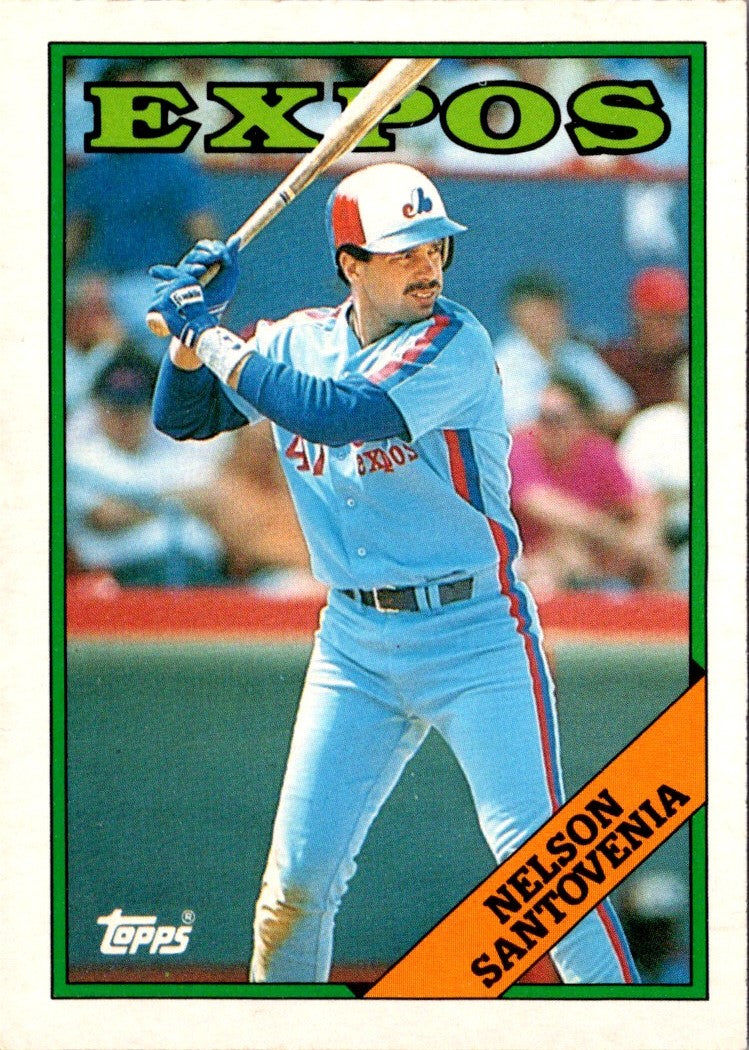 1988 Topps Traded Nelson Santovenia