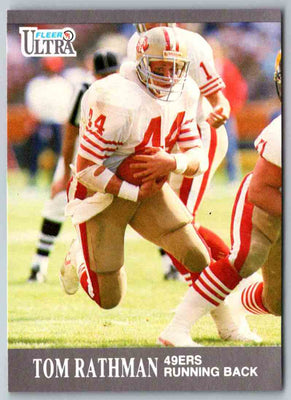 1991 Fleer Ultra Tom Rathman #253