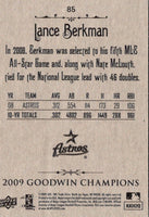 2009 Upper Deck Goodwin Champions Lance Berkman #85