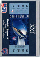 1990 Proset Super Bowl XXI #21
