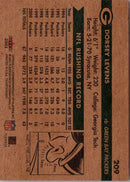 2001 Fleer Tradition Glossy Dorsey Levens