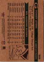 2001 Fleer Tradition Glossy Dorsey Levens #209