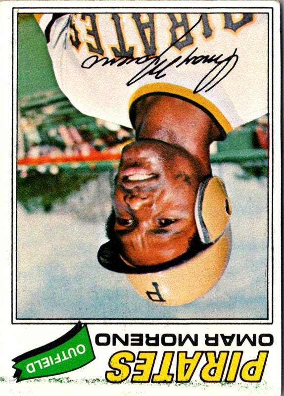 1977 Topps Omar Moreno #104 Rookie