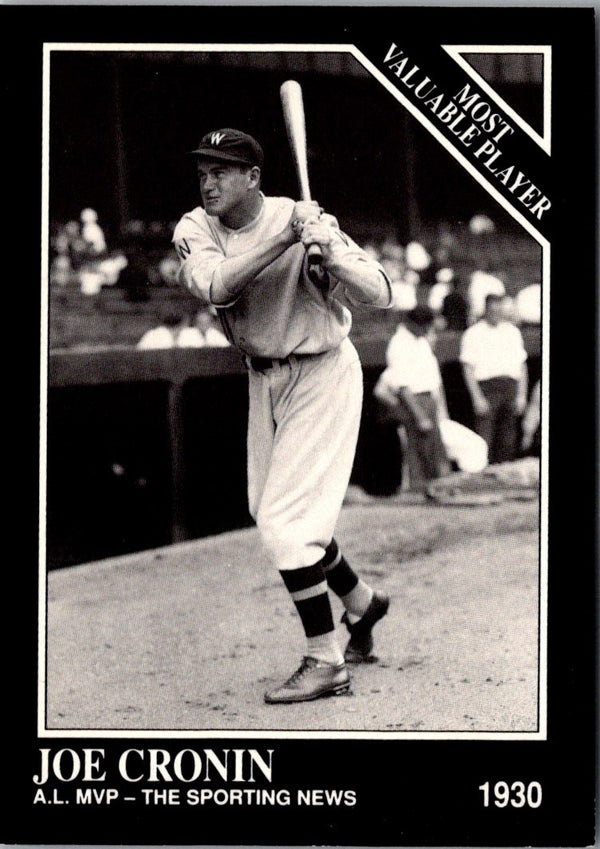 1991 Conlon Collection TSN Joe Cronin #314