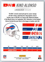 2016 Score Kiko Alonso #326