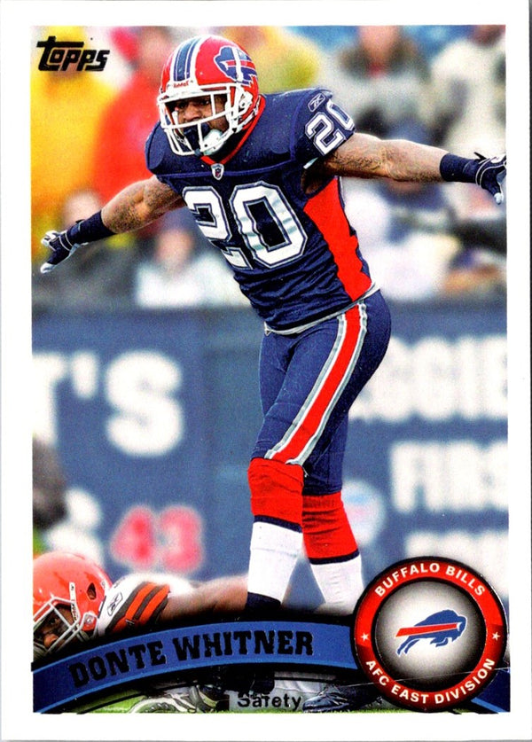 2011 Topps Donte Whitner #363