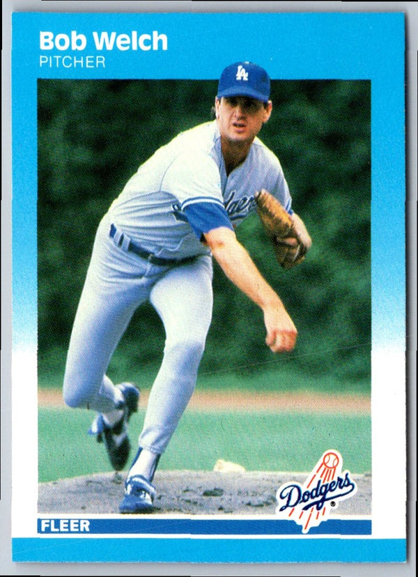 1987 Fleer Bob Welch #459