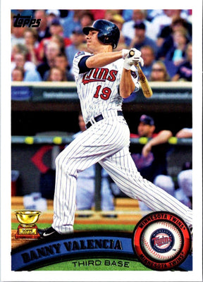 2011 Topps Danny Valencia #387
