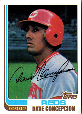 1982 O-Pee-Chee Dave Concepcion #86