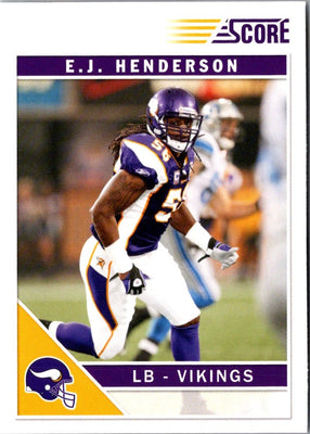 2011 Score E.J. Henderson #161