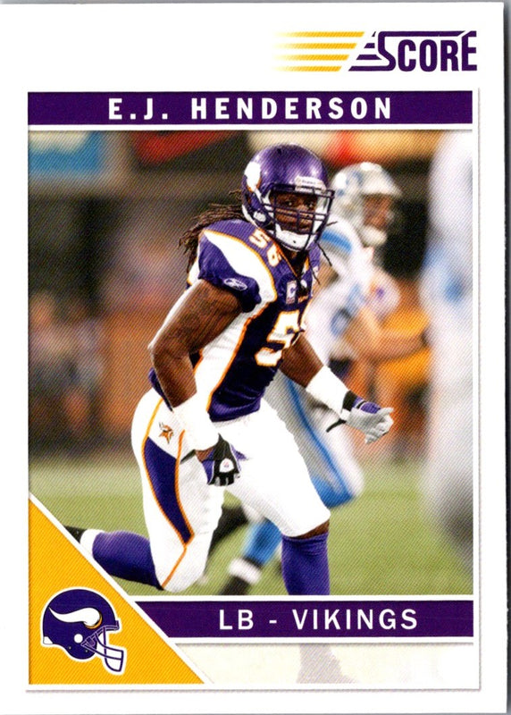 2011 Score E.J. Henderson #161