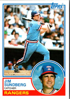 1983 Topps Jim Sundberg #665
