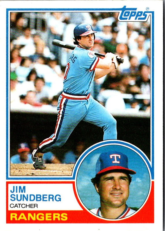 1983 Topps Jim Sundberg #665