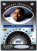 1991 Fleer Ultra Rodney Hampton #99