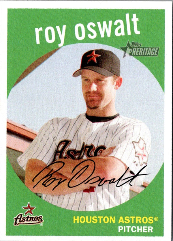 2008 Topps Heritage Roy Oswalt #235