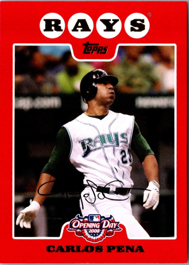 2008 Topps Chrome Carlos Pena