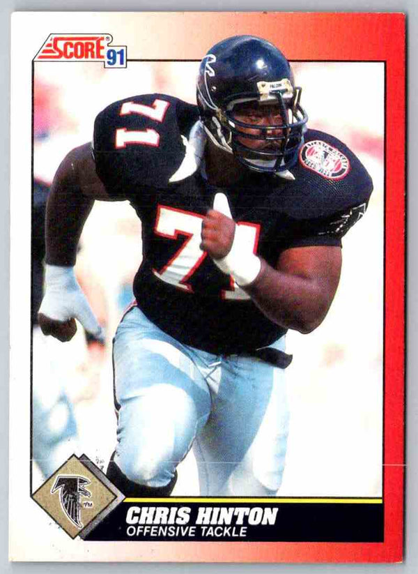 1991 Score Chris Hinton #202