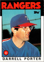 1986 Topps Traded Darrell Porter #88T
