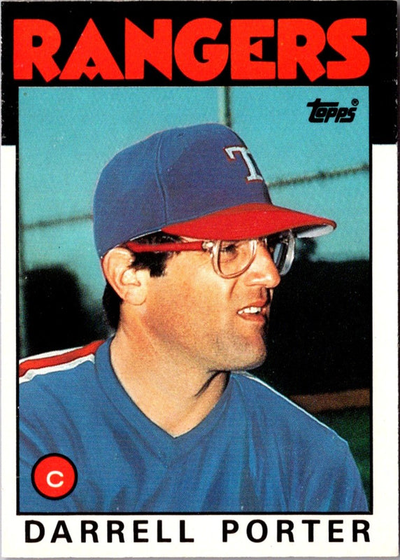 1986 Topps Traded Darrell Porter #88T