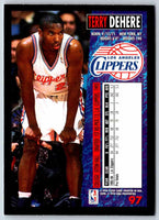 1992 Fleer Terry Dehere #97