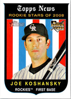 2008 Topps Heritage Joe Koshansky #132
