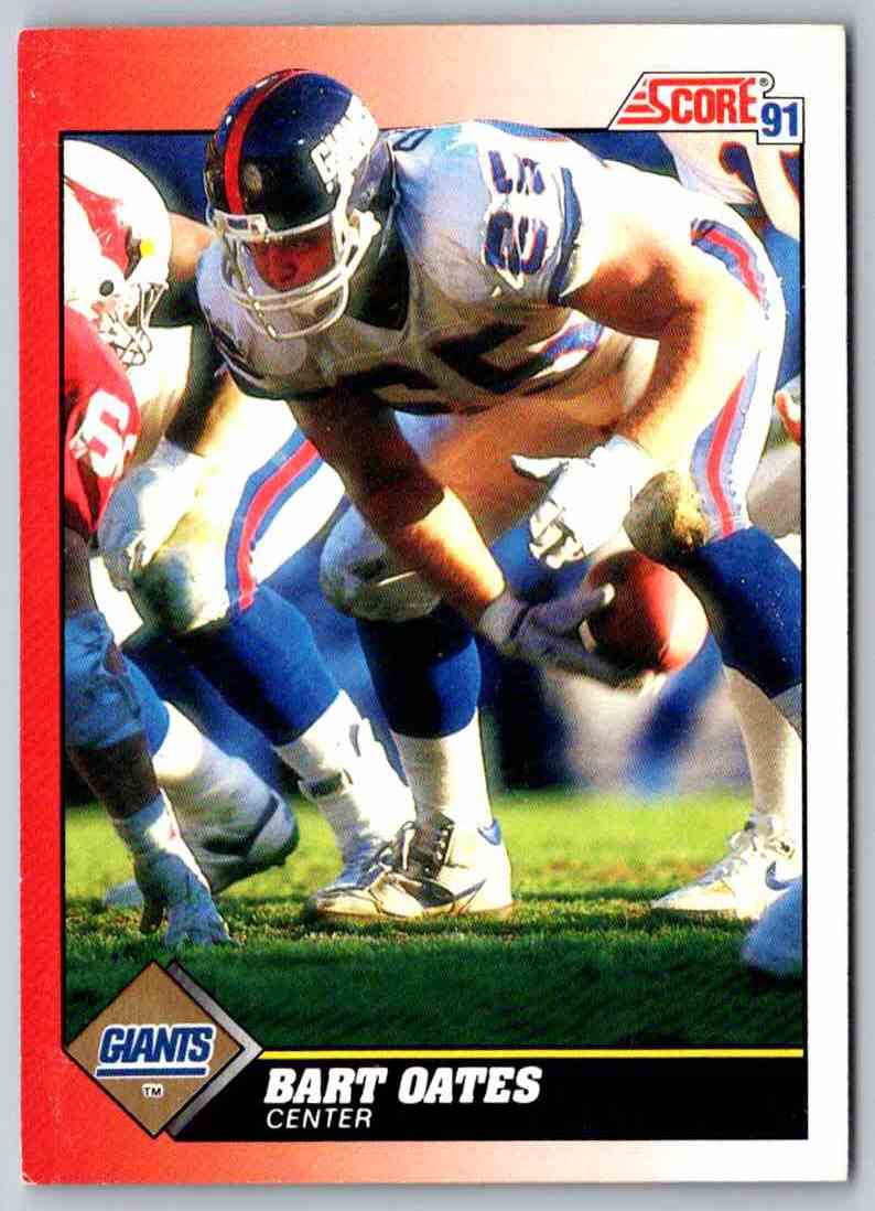 1991 Score Bart Oates