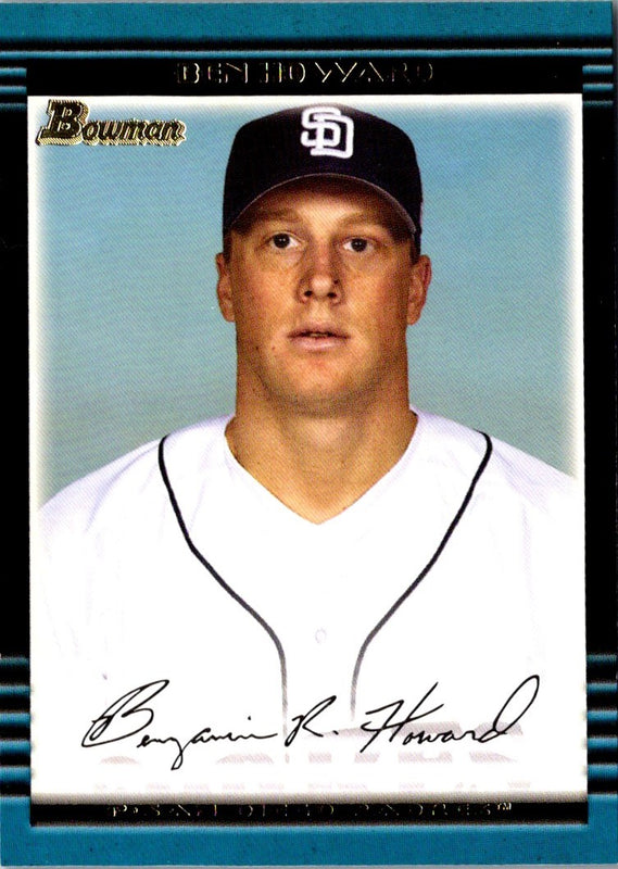 2002 Bowman Ben Howard #266 Rookie