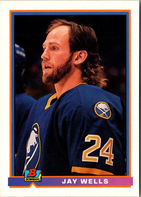 1991 Bowman Jay Wells #35