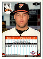 1993 Fleer Excel Scott Klingenbeck #8