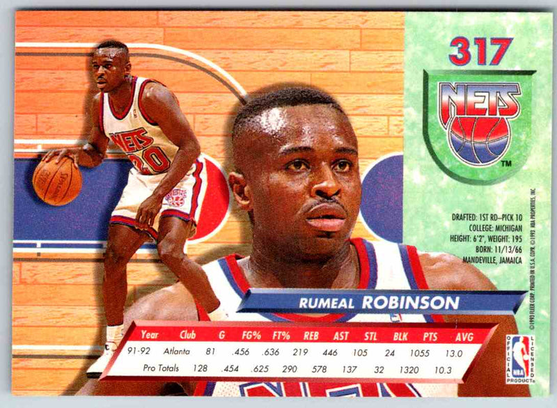 1992 Fleer Ultra Rumeal Robinson