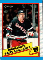 1989 O-Pee-Chee Brian Leetch #326