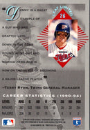 1994 Leaf Limited Denny Hocking