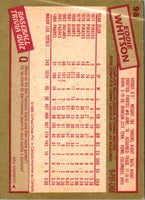 1985 O-Pee-Chee Eddie Whitson #98