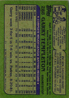 1982 Topps Garry Templeton #288