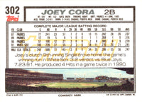 1992 Topps Gold Winners Joey Cora #302