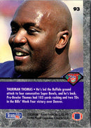 1996 Playoff Contenders Thurman Thomas