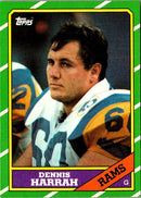 1986 Topps Dennis Harrah
