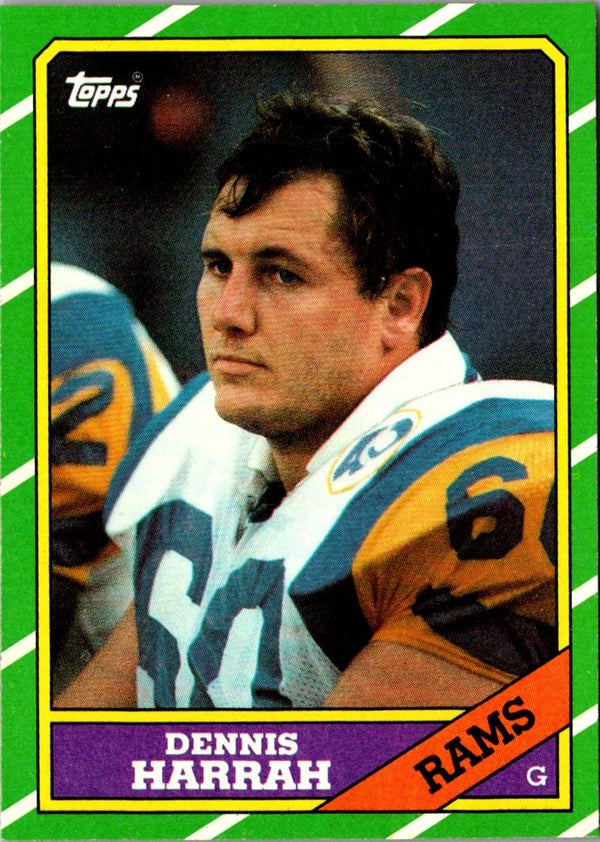 1986 Topps Dennis Harrah #84 EX-MT
