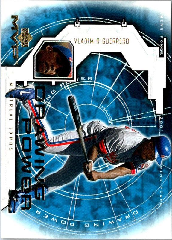 2001 Upper Deck MVP Drawing Power Vladimir Guerrero #DP2