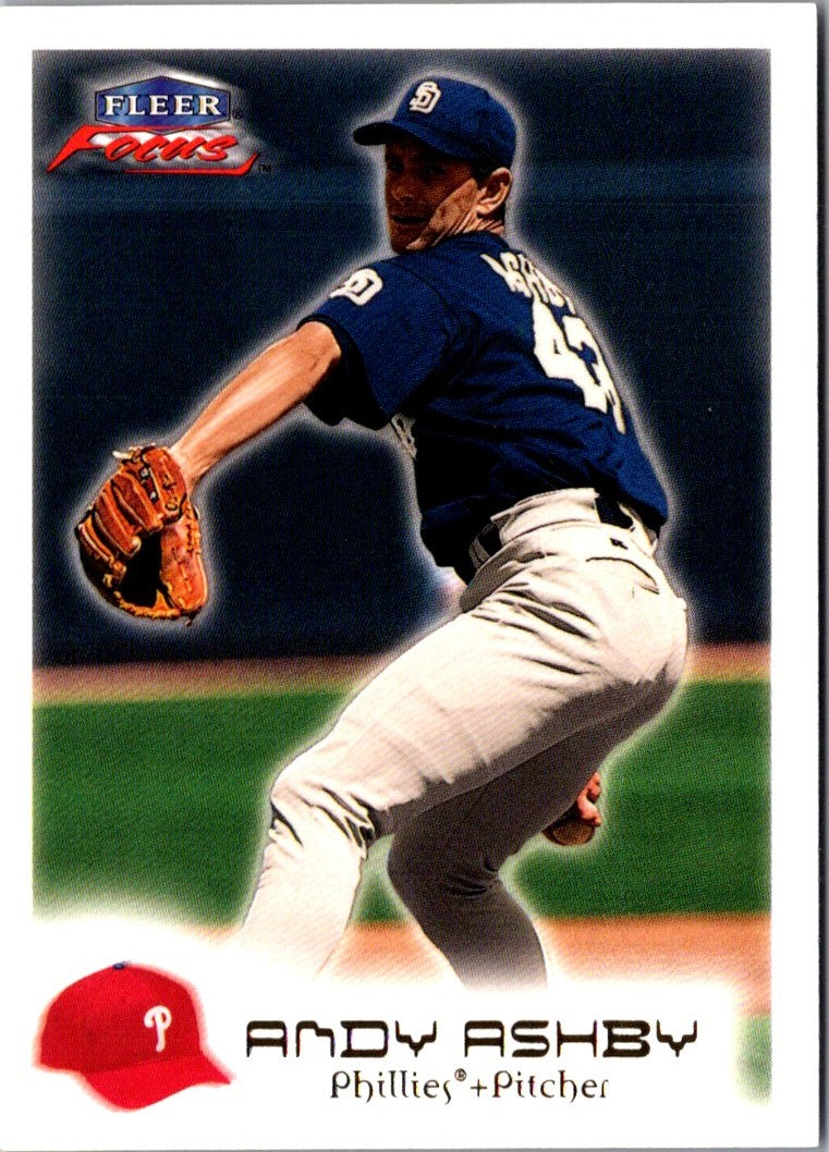 2000 Fleer Focus Andy Ashby