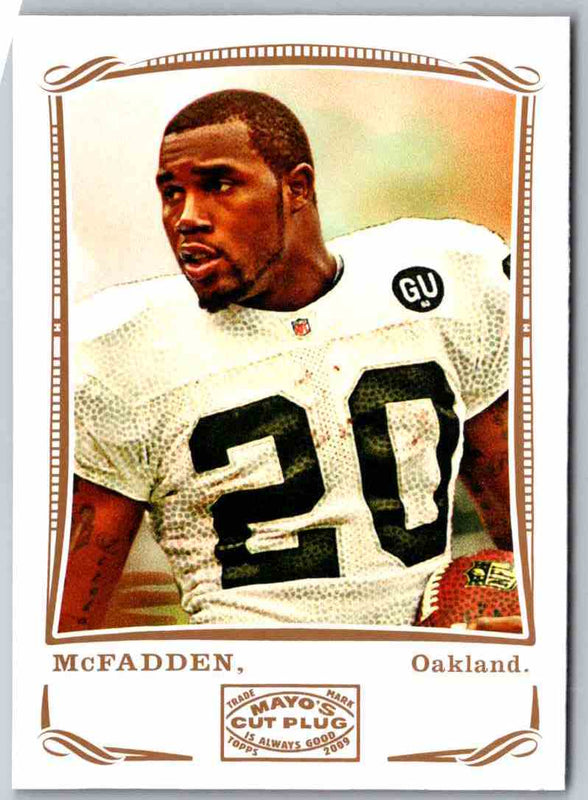 2011 Topps Football Darren Mcfadden #61