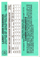 1984 Donruss Larry Pashnick #394