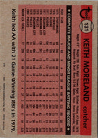 1981 Topps Keith Moreland #131 Rookie