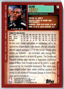 2000 Topps Tipoff Felipe Lopez