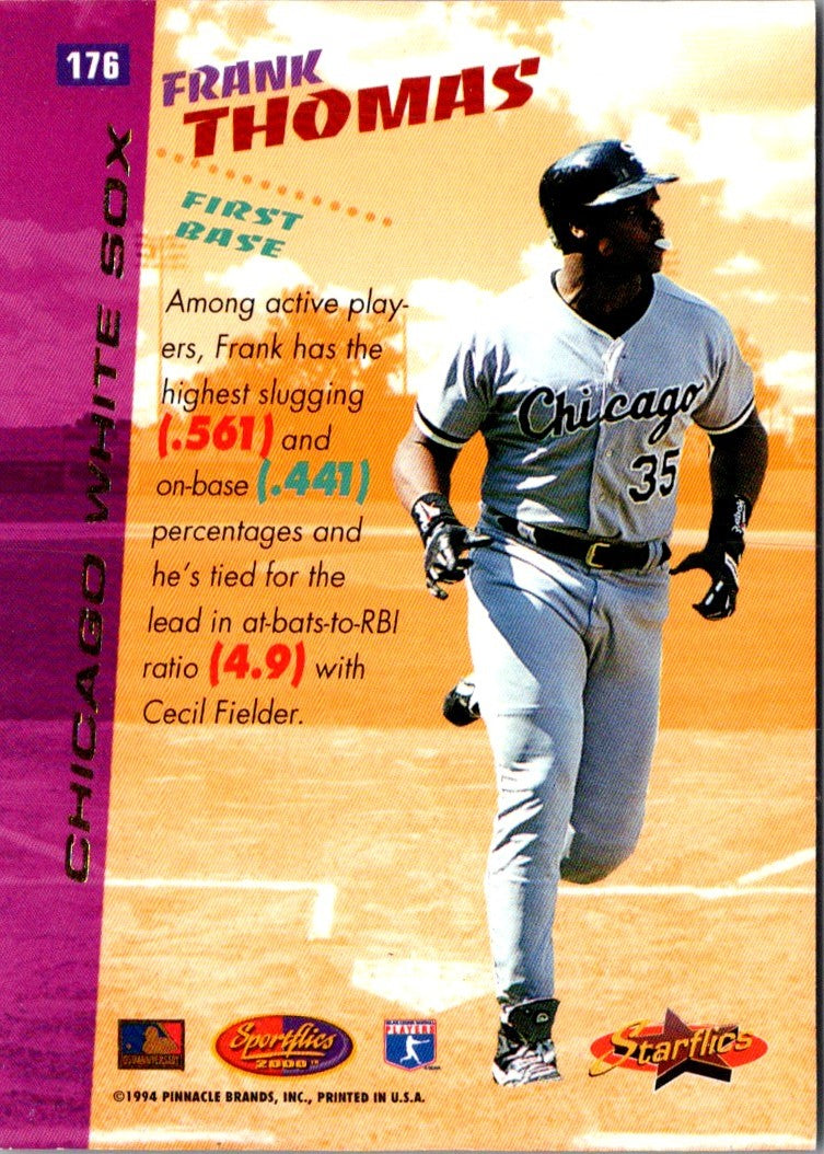 1994 Sportflics 2000 Frank Thomas