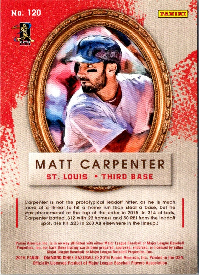 2016 Panini Diamond Kings Matt Carpenter