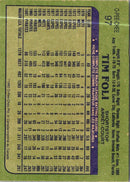 1982 O-Pee-Chee Tim Foli