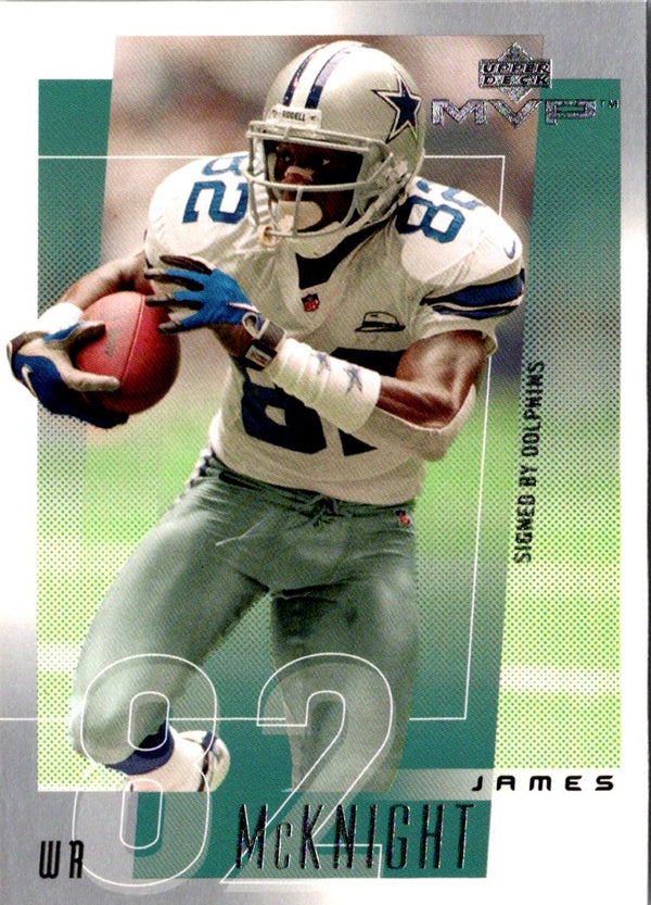 2001 Upper Deck MVP James McKnight #76