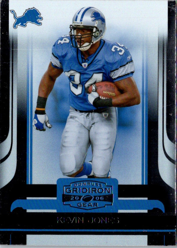 2006 Donruss Gridiron Gear Kevin Jones #36